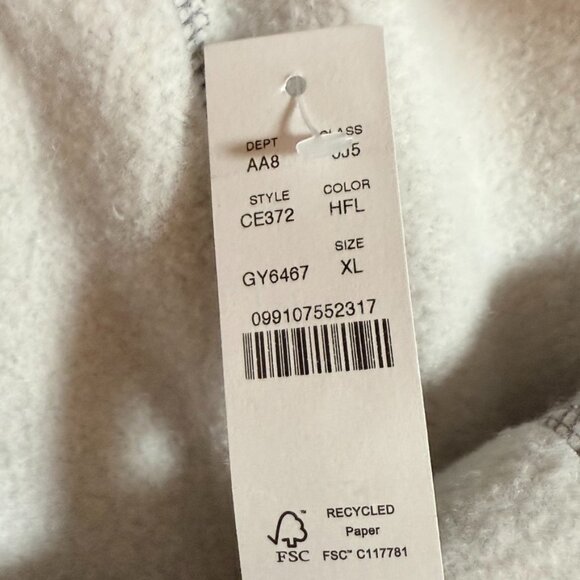 J Crew Mens Summit 11 oz Soft Knit Fleece Sweat Pant Straight Leg Sz XL Grey NWT - Picture 8 of 13